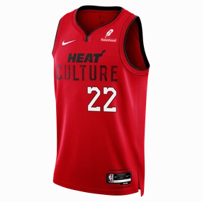 Andrew Wiggins Nike HEAT Culture: Blood Red Youth Swingman Jersey