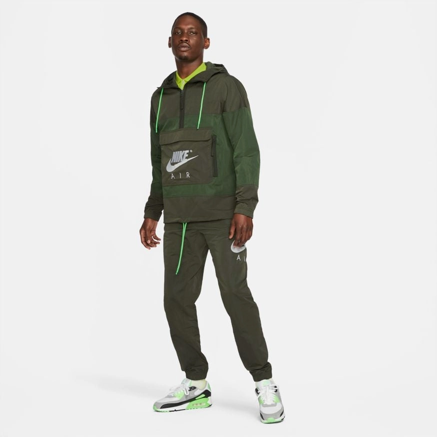 Anorak Nike Air- Vert/Blanc