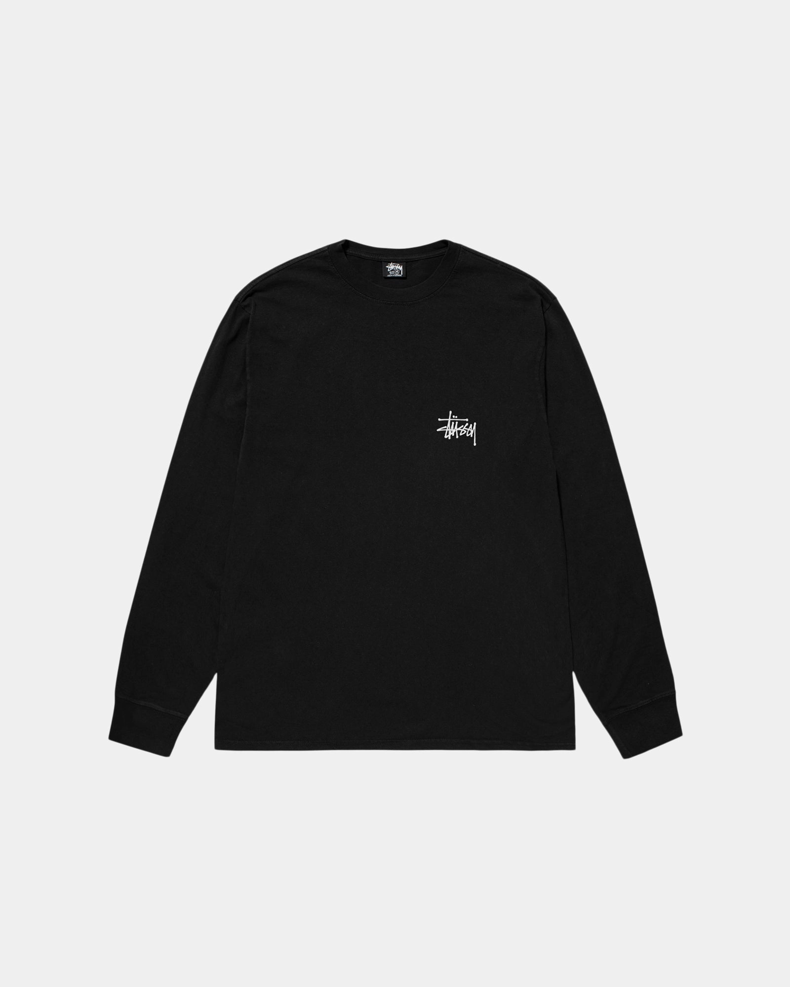 BASIC STÜSSY LS TEE PIGMENT DYED