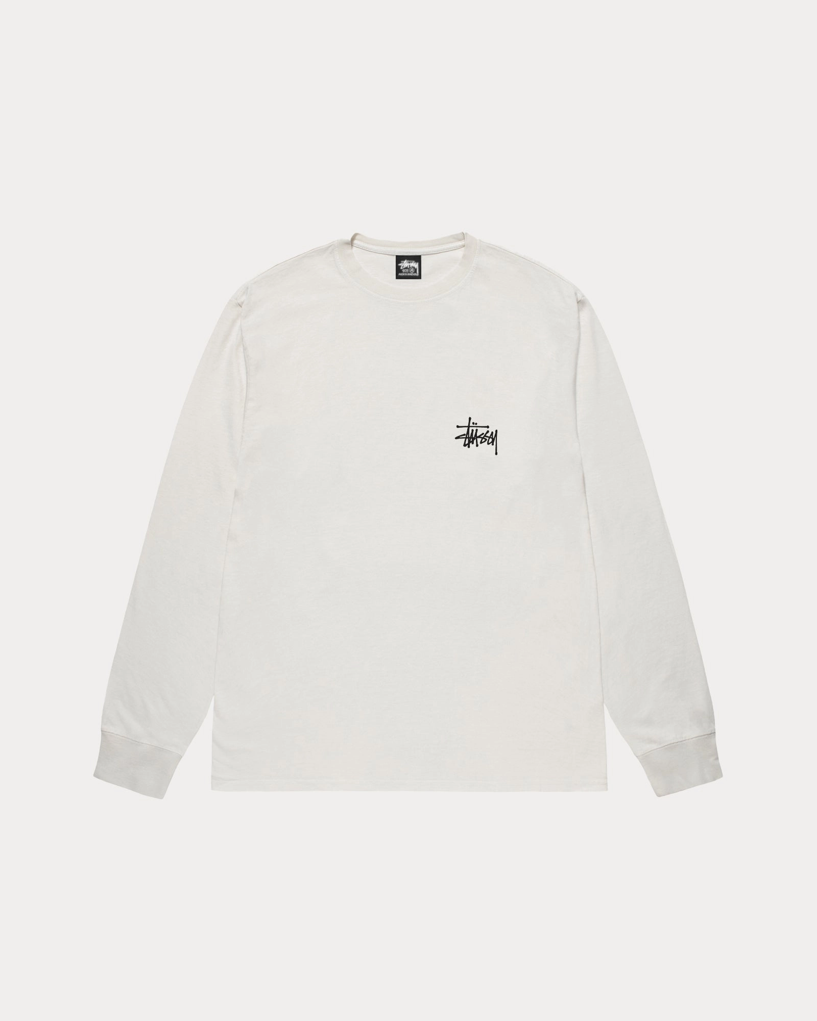 BASIC STÜSSY LS TEE PIGMENT DYED
