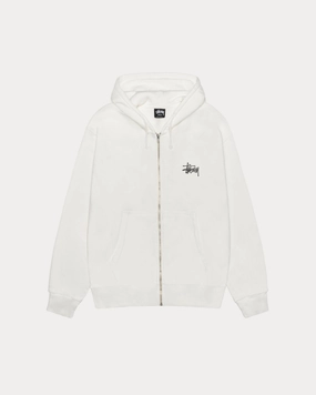 BASIC STÜSSY ZIP HOODIE PIGMENT DYED