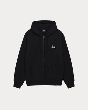 BASIC STÜSSY ZIP HOODIE