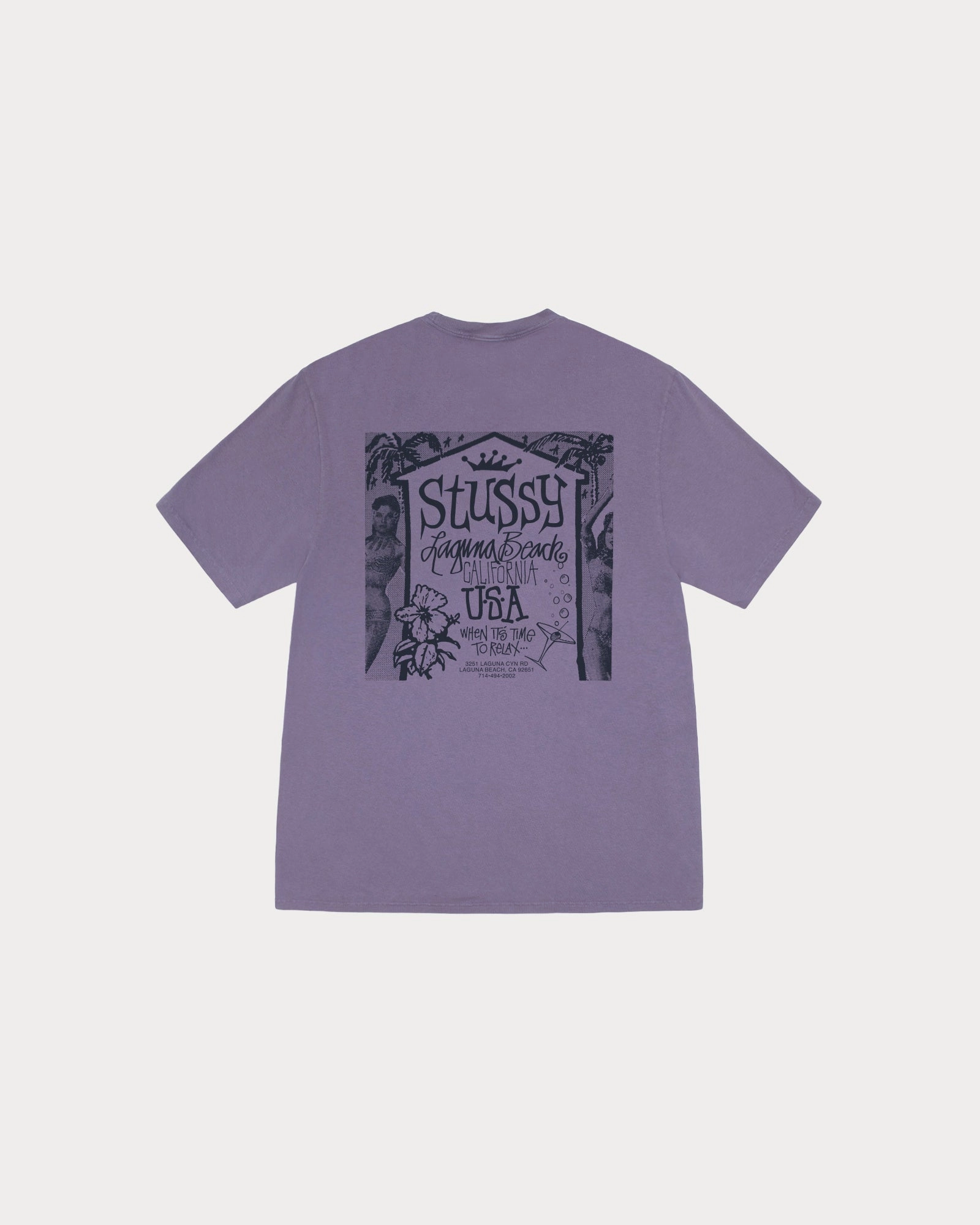 BEACH HOUSE TEE PIGMENT DYED