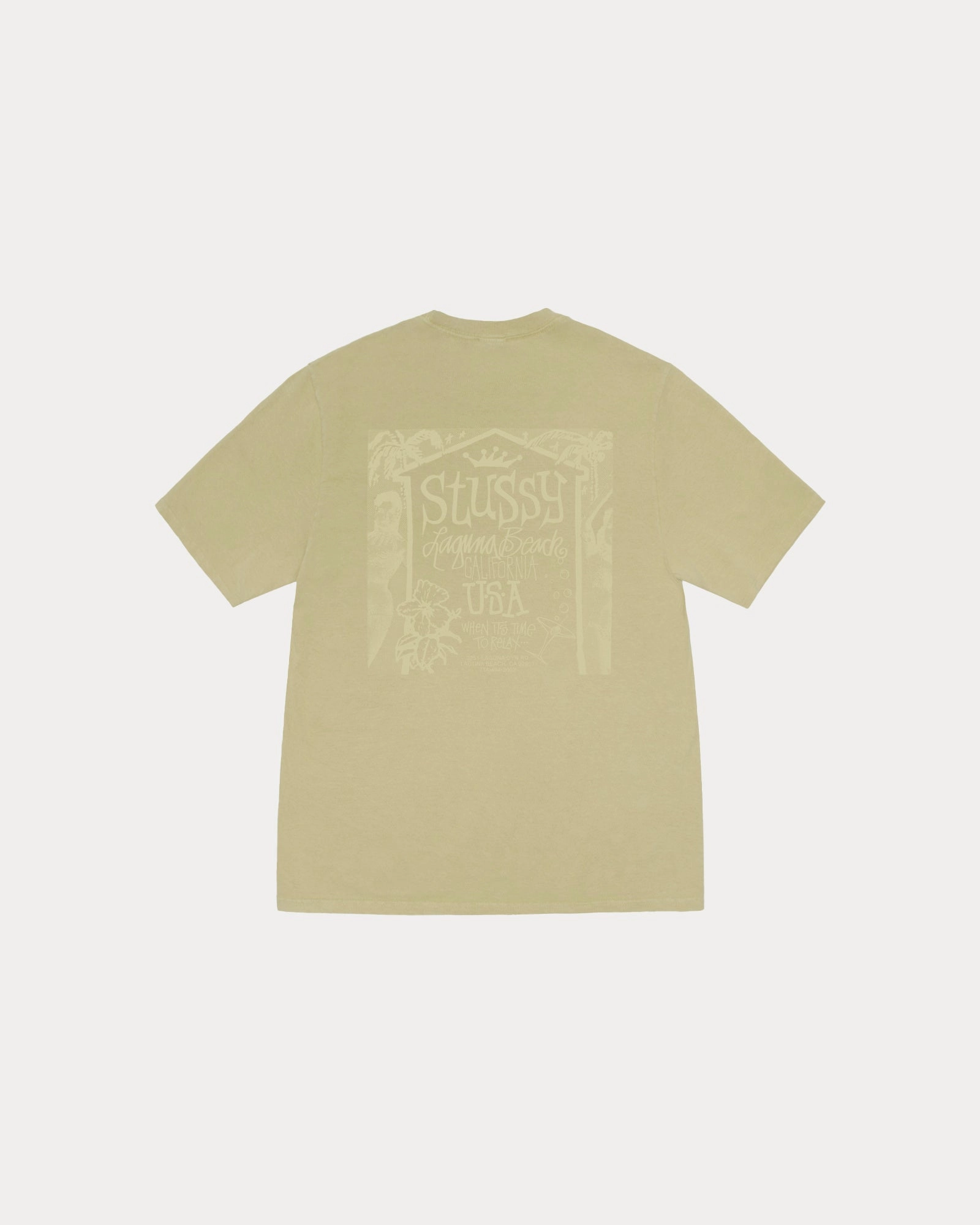 BEACH HOUSE TEE PIGMENT DYED