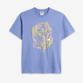 BILLIONAIRE BOYS CLUB | BB HELMET SS TEE { BLEACHED DENIM