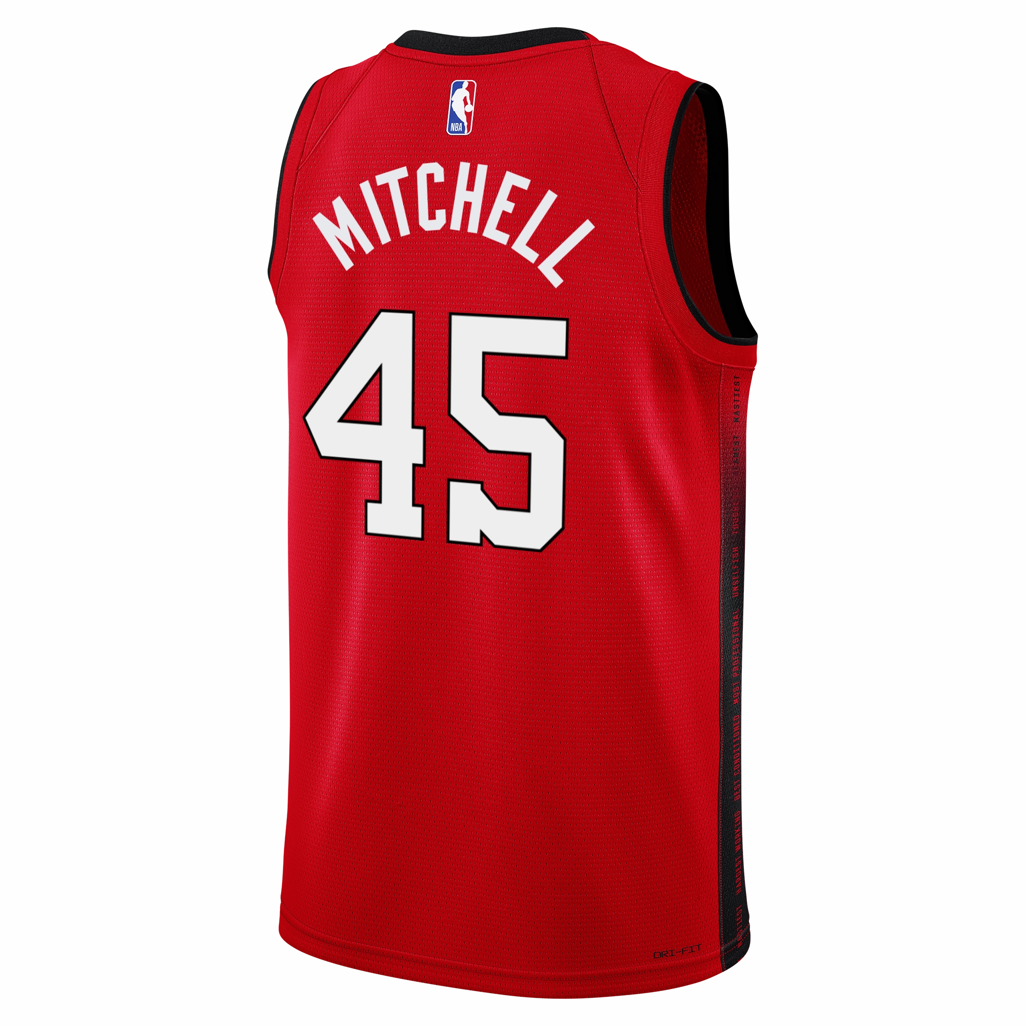 Davion Mitchell Nike HEAT Culture: Blood Red Youth Swingman Jersey
