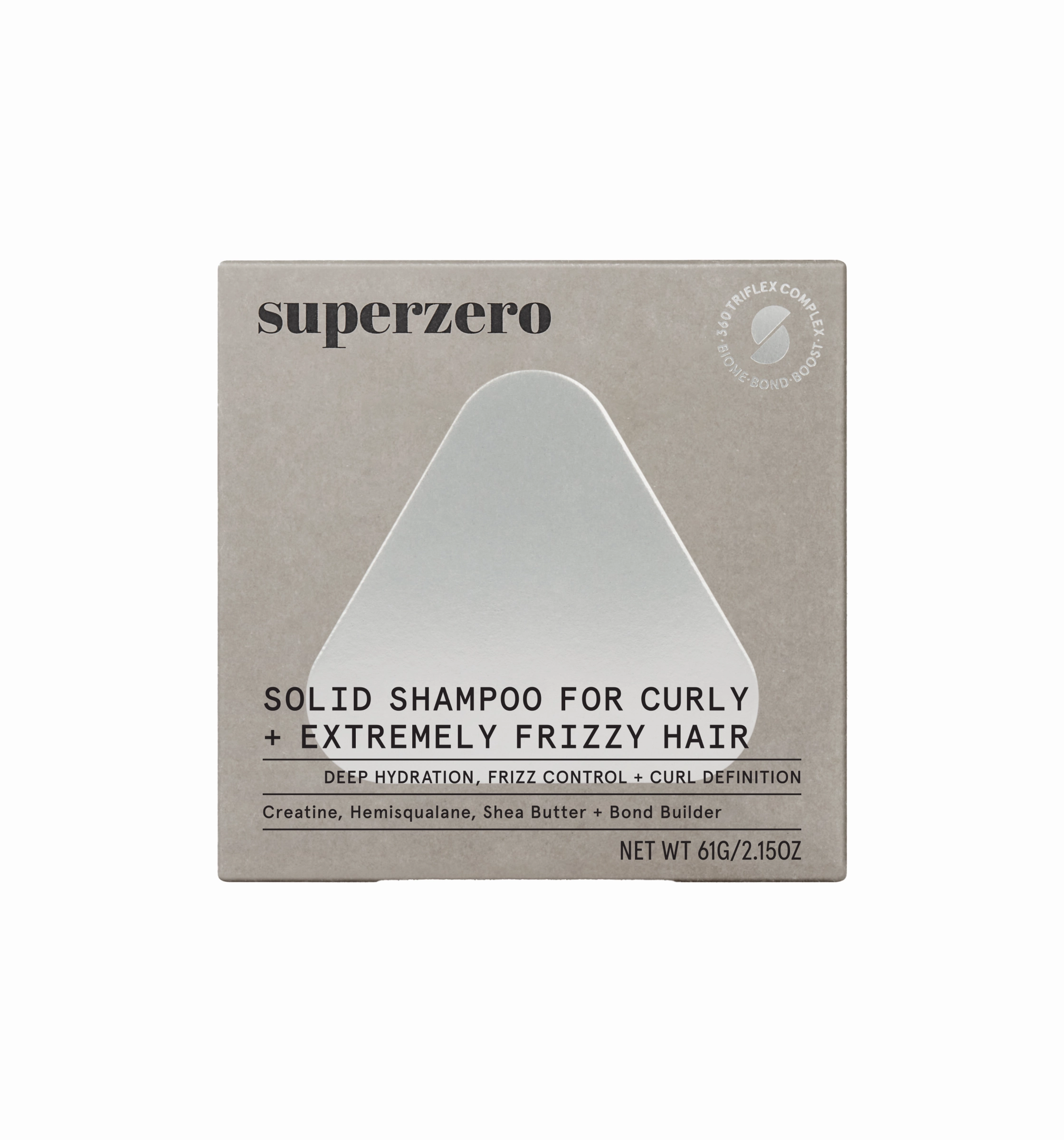 Deep Moisture   Anti Frizz Shampoo Bar for Curly. Coily. Extremely Frizzy Hair