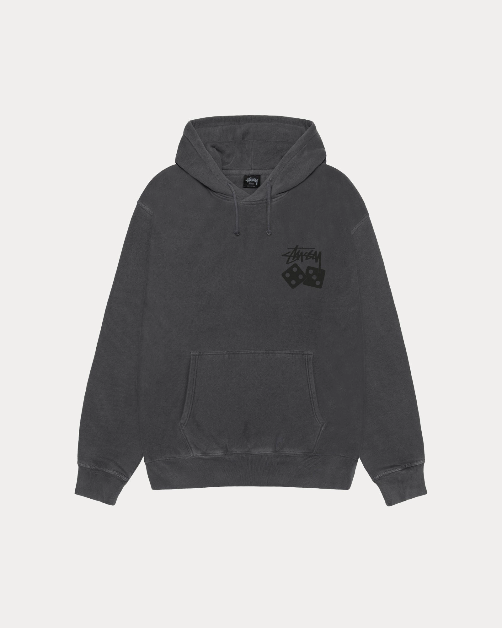 DICE HOODIE PIGMENT DYED