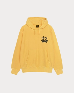 DICE HOODIE PIGMENT DYED