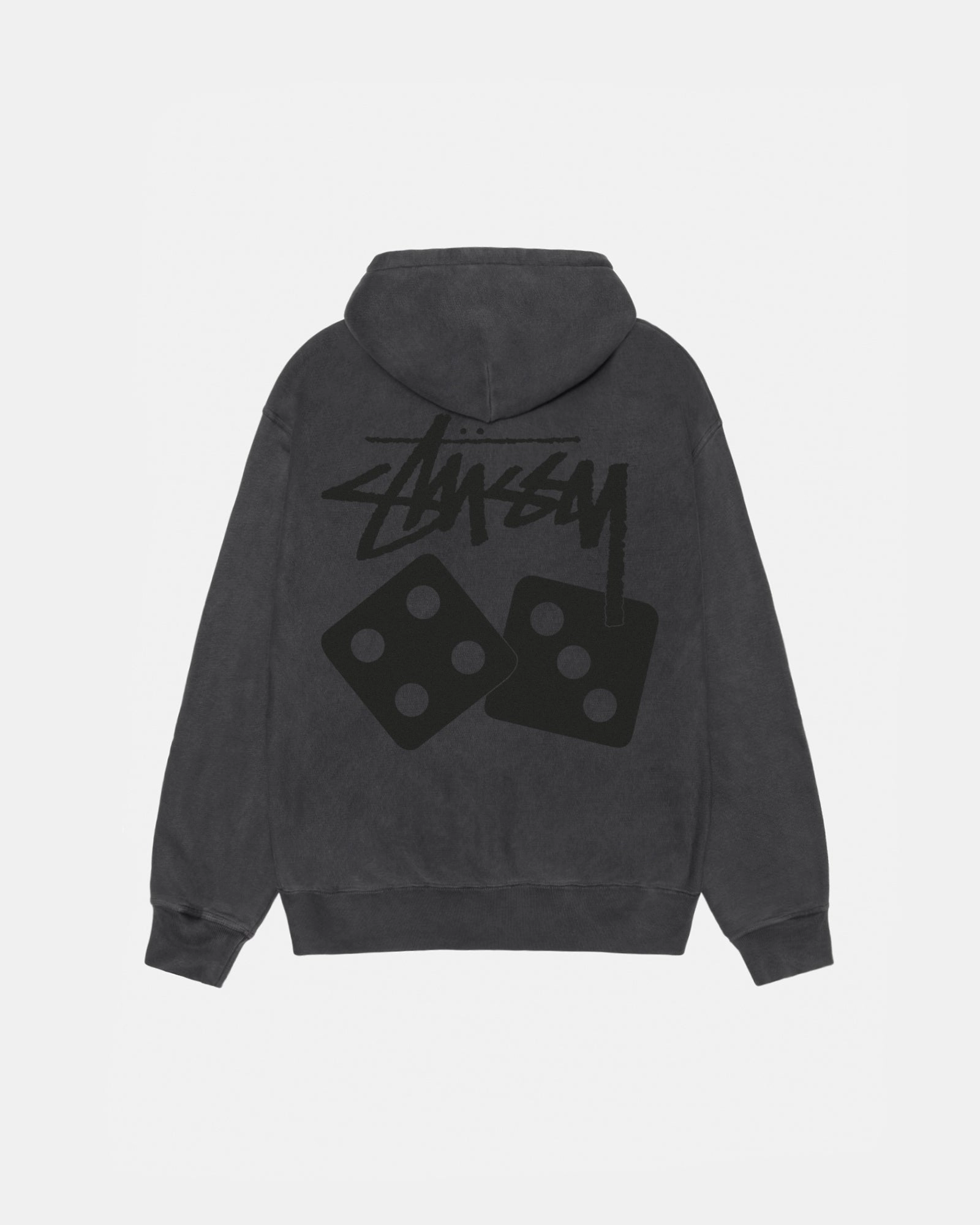 DICE ZIP HOODIE PIGMENT DYED