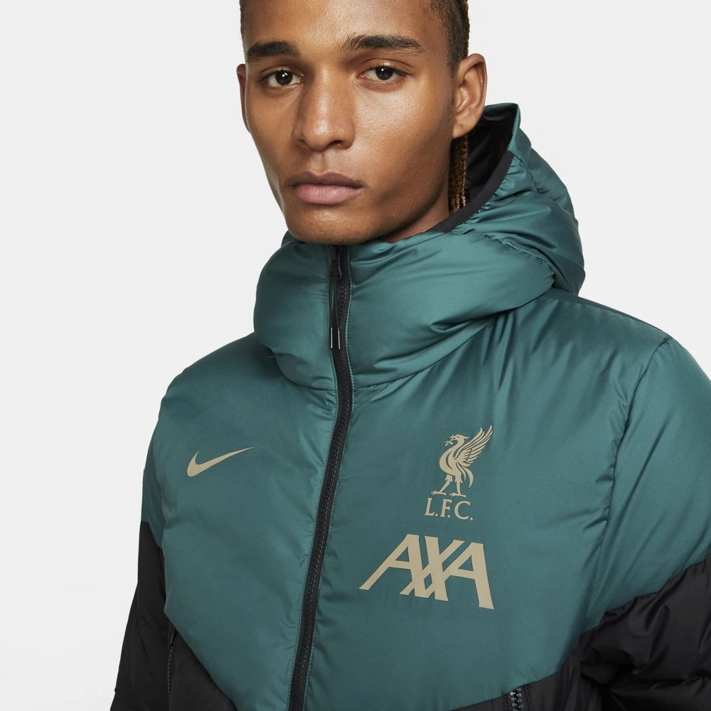 Doudoune Liverpool Strike 2022 - Noir/Vert