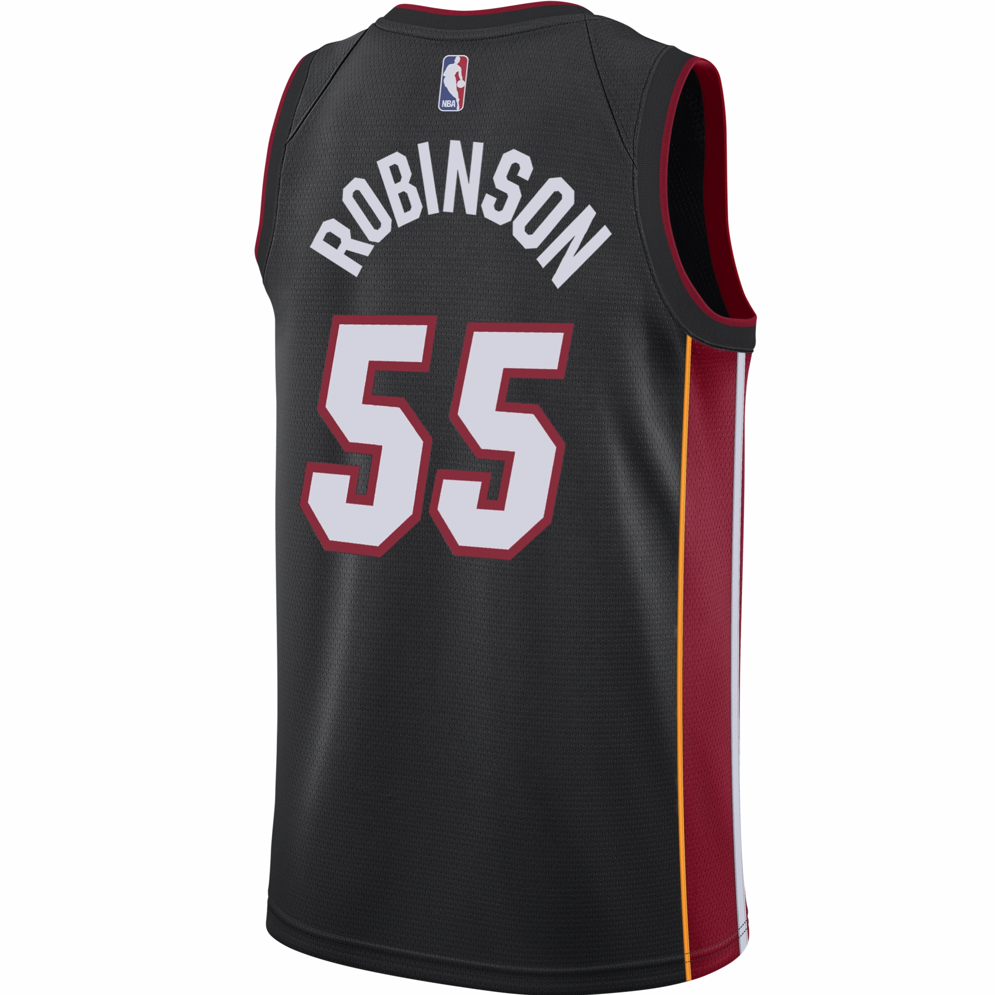 Duncan Robinson Nike Miami HEAT Icon Black Swingman Jersey