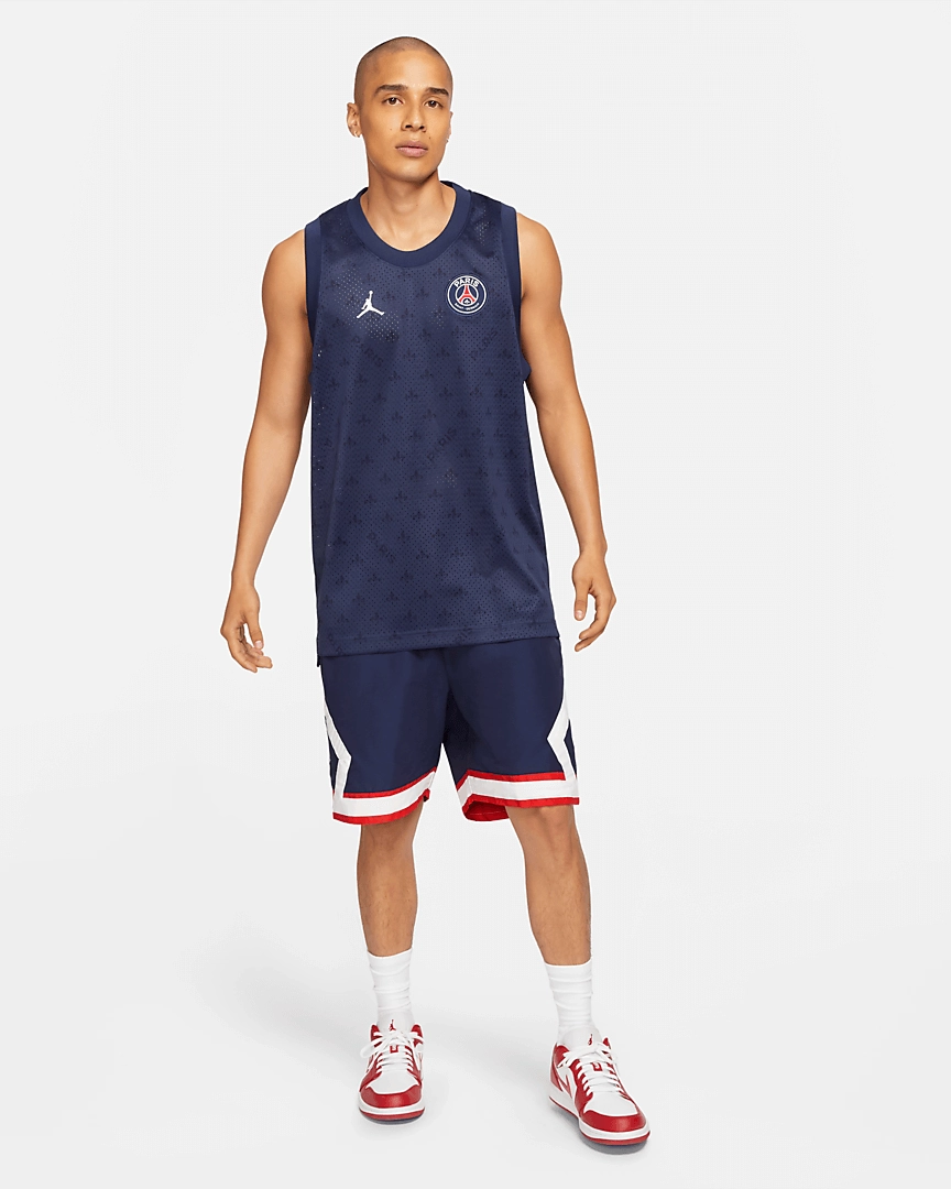 Débardeur PSG x Jordan Mesh 2021/2022 - Bleu