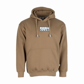 Embroidered Box Logo Hoody - Mens