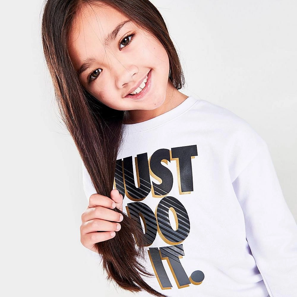 Ensemble Nike Go For Gold Enfant Fille - Blanc/Noir/Doré