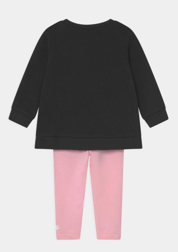 Ensemble Nike Mini Me Crew Enfant Fille - Rose/Noir