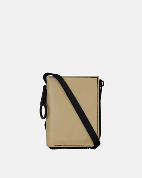 F255 Parker Medium Wallet Beige / Blue