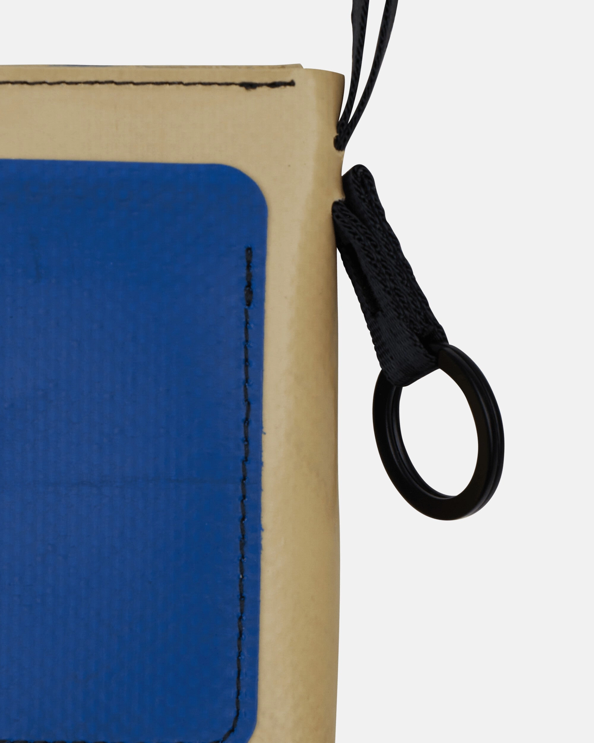 F255 Parker Medium Wallet Beige / Blue