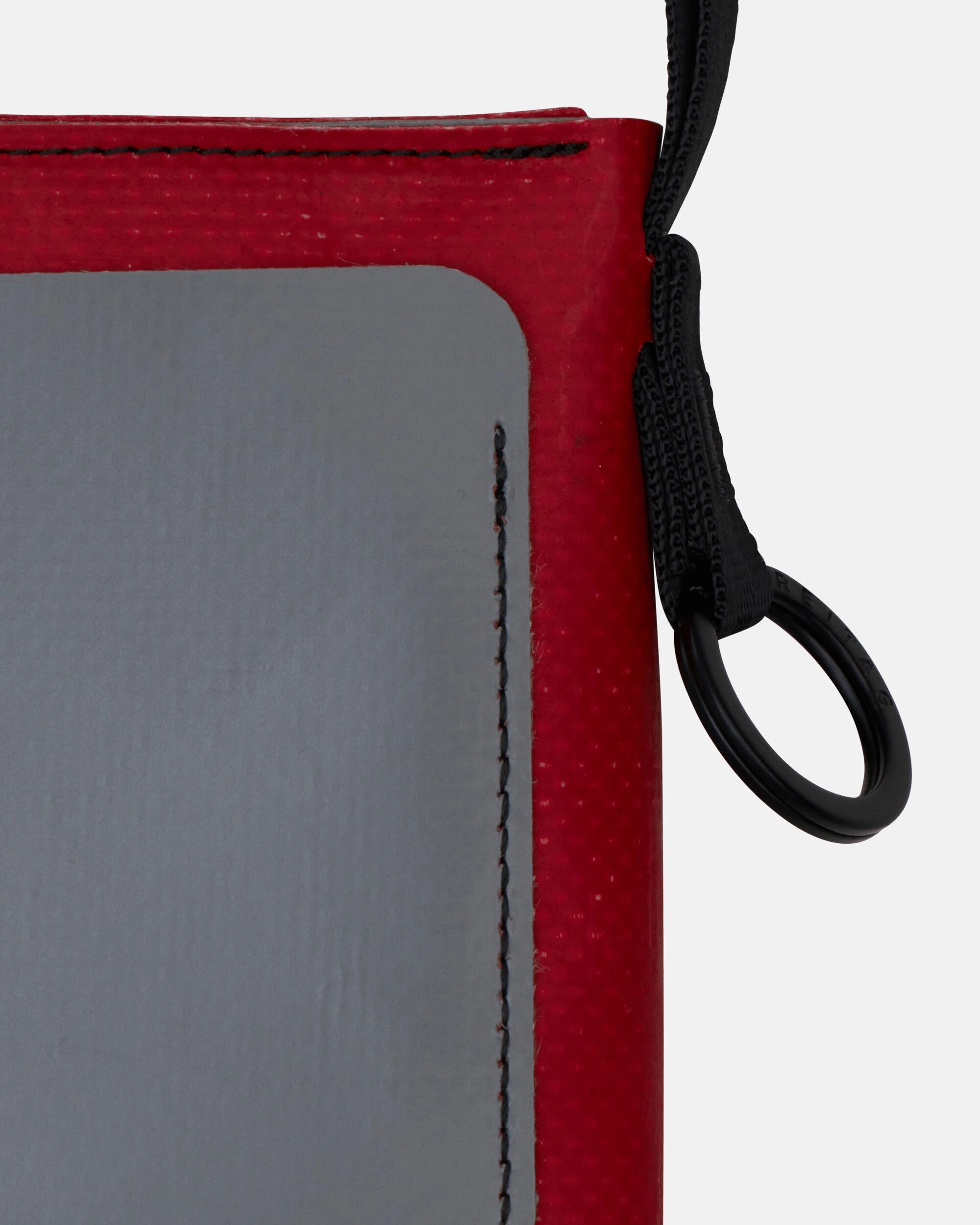 F255 Parker Medium Wallet Red / Grey