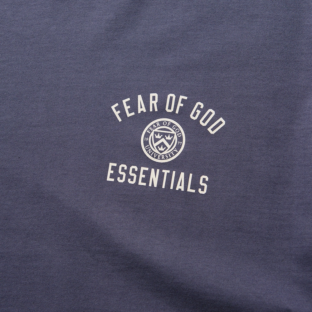 Fear Of God Essentials Jersey Crewneck Tee - Marine