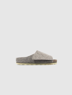 FEAR OF GOD X BIRKENSTOCK THE LOS FELIZ WOOL FELT ASH MELANGE