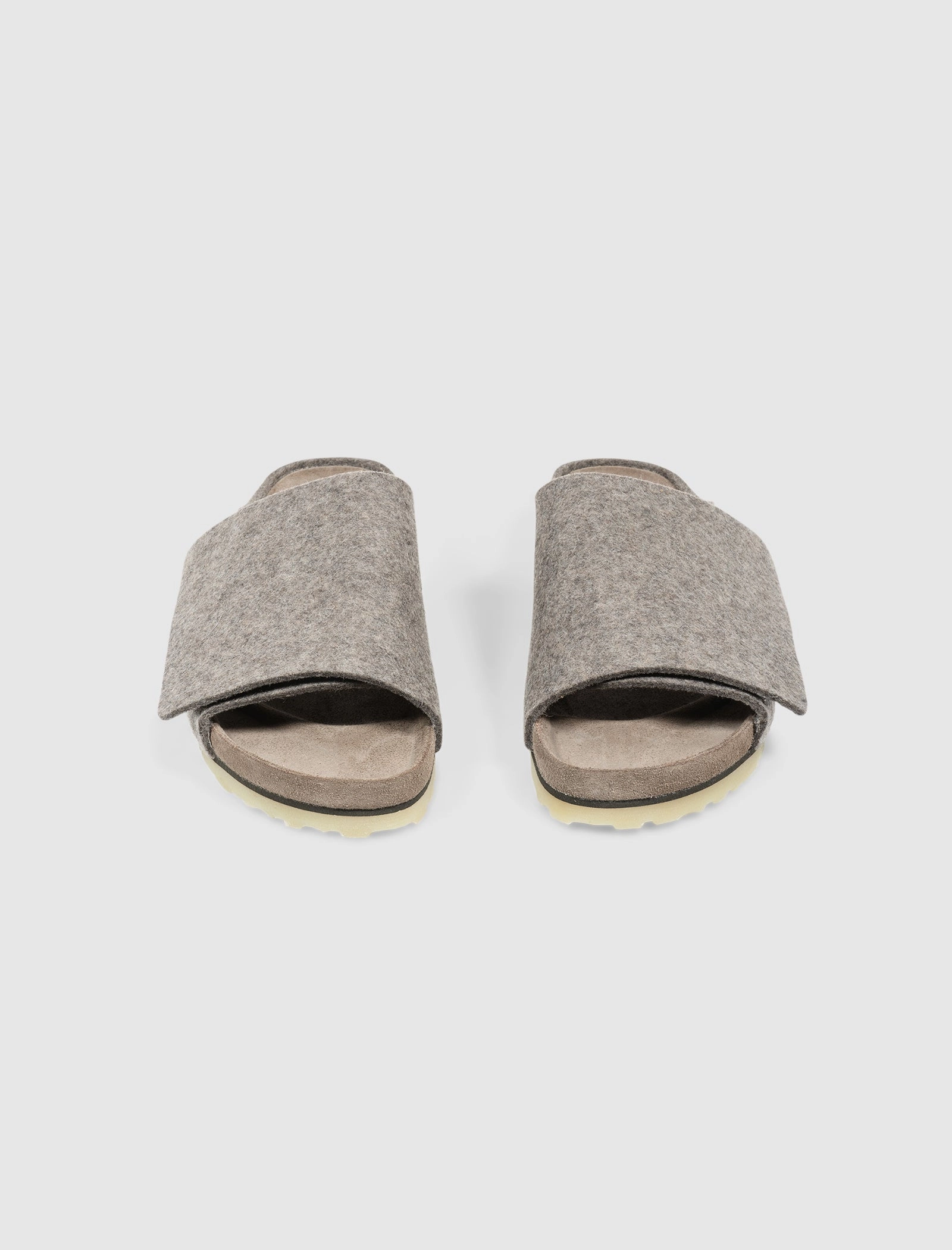 FEAR OF GOD X BIRKENSTOCK THE LOS FELIZ WOOL FELT ASH MELANGE