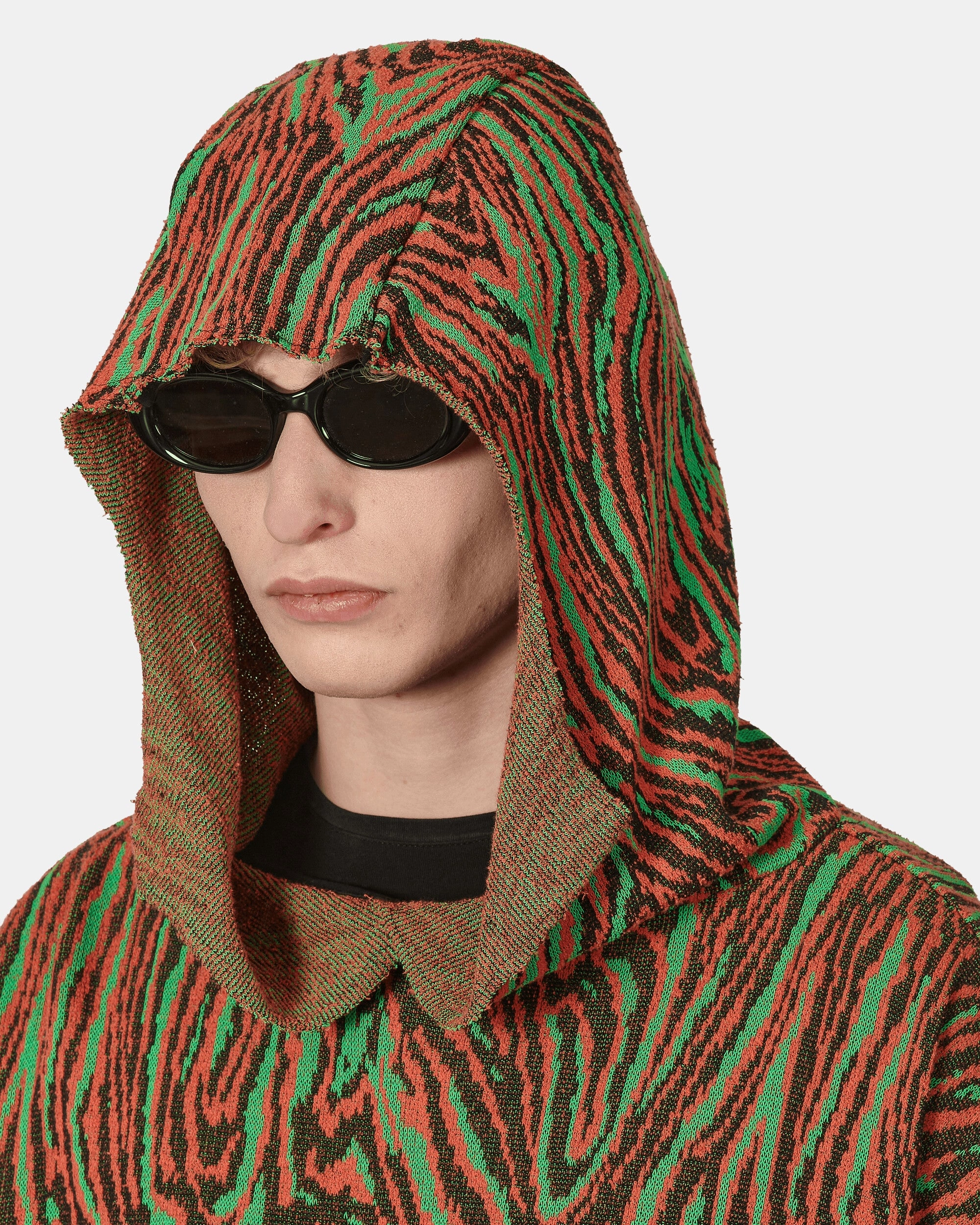 Flow Jacquard Monster Hoodie Multicolor