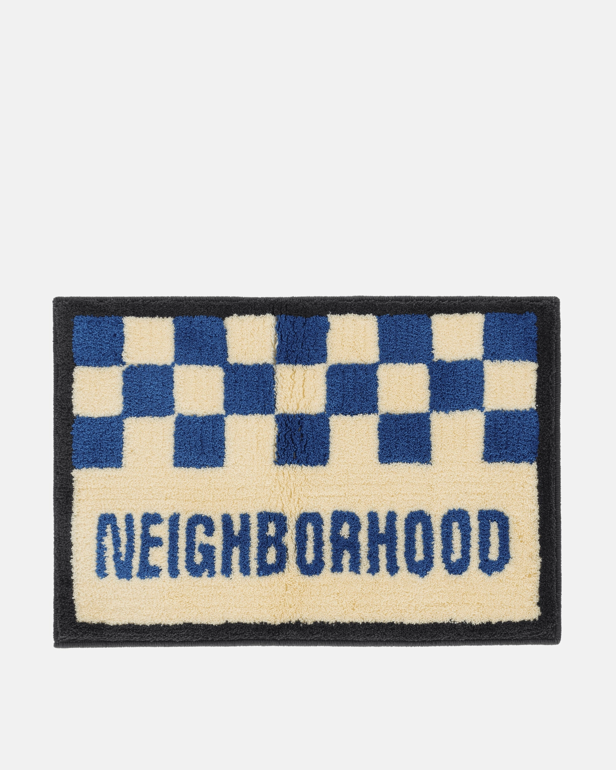 Gallery 1950 Checker Rug Mat Blue