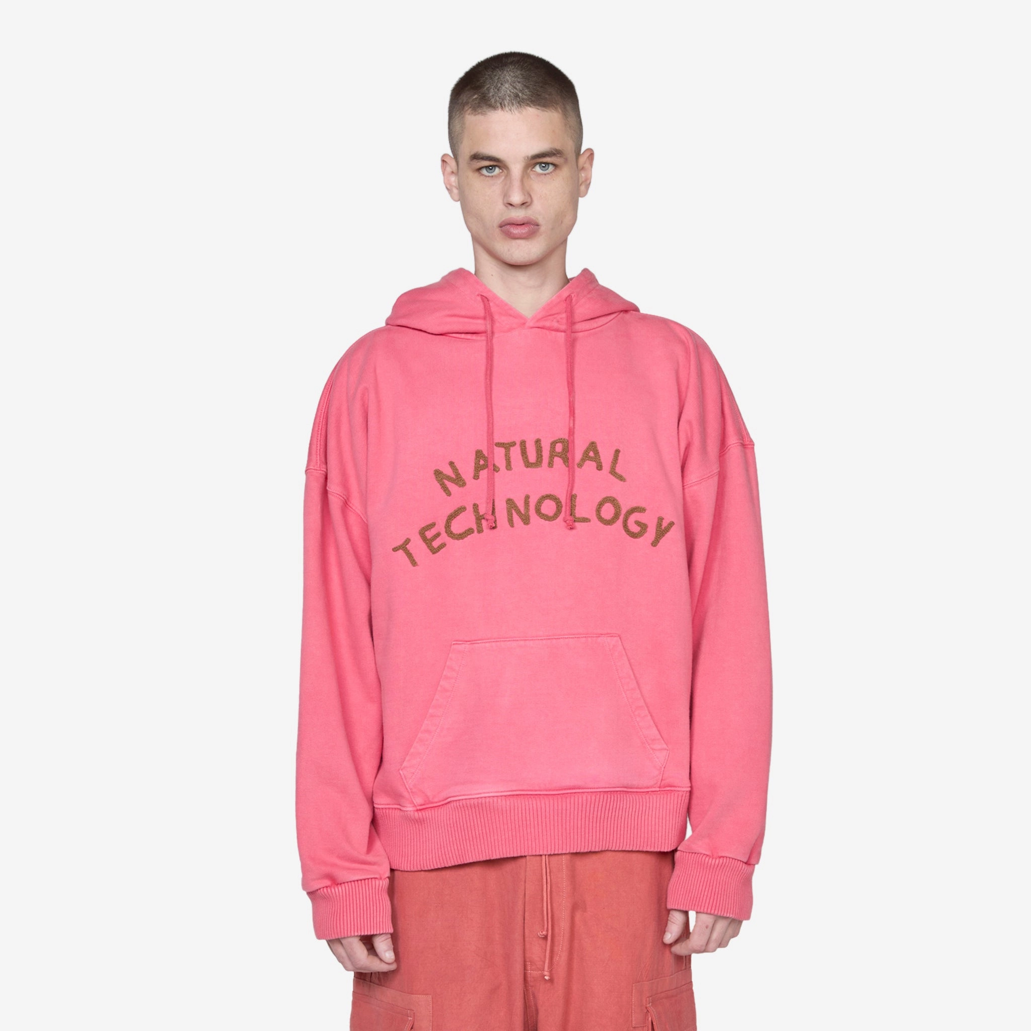 Geo Hoodie Hibiscus