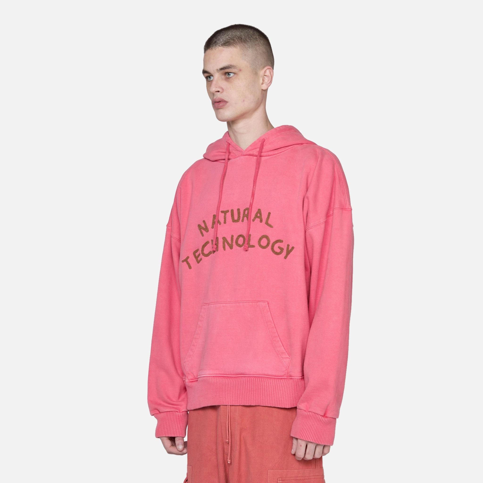 Geo Hoodie Hibiscus