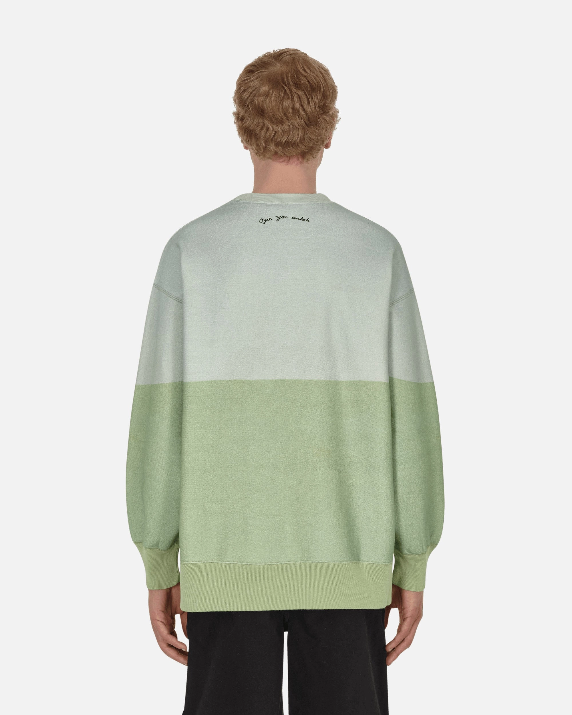 Graphic Crewneck Sweatshirt Green