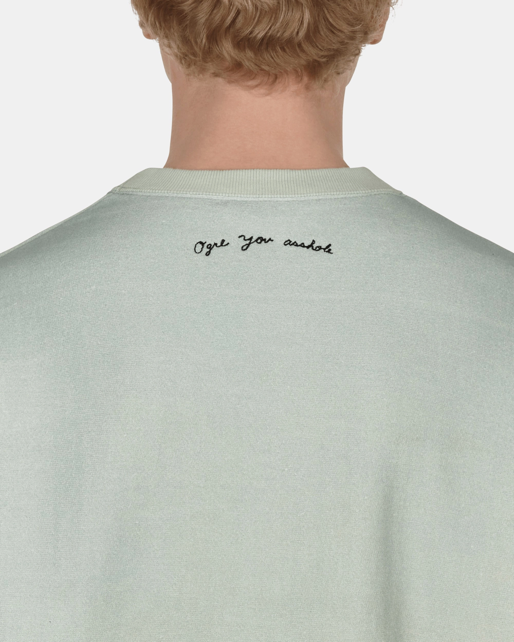 Graphic Crewneck Sweatshirt Green