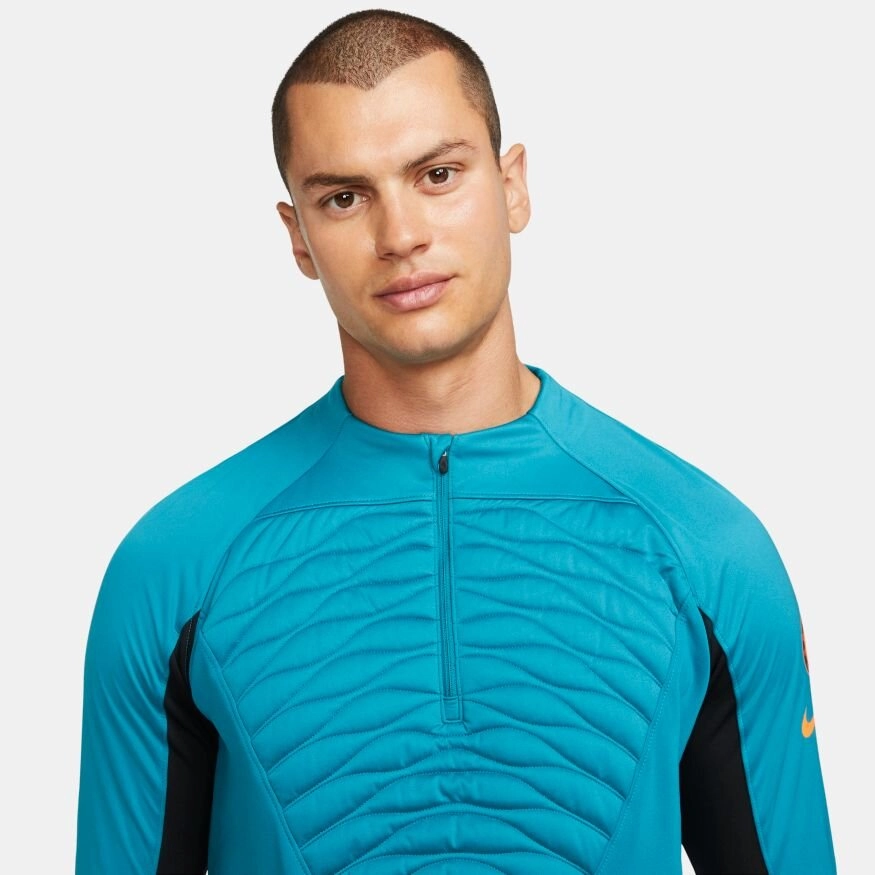 Haut d'entrainement Chelsea Winter Warrior 2021/2022 - Bleu/Noir