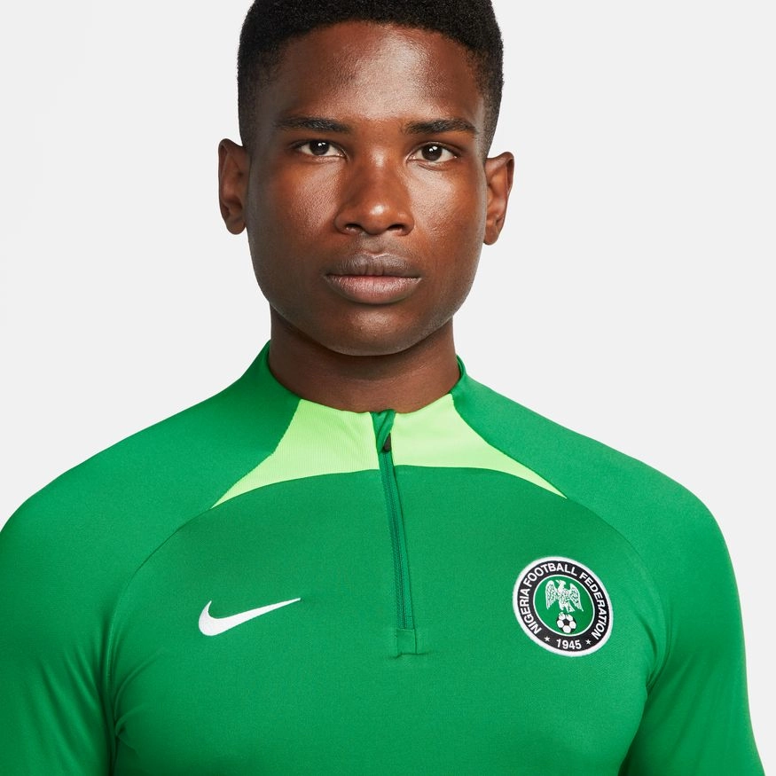 Haut d'entrainement  Domicile Nigeria 2022 - Vert