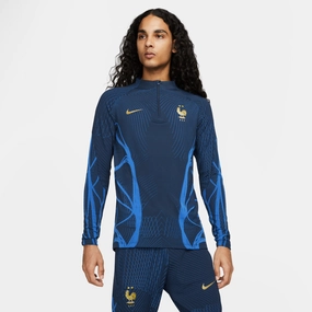 Haut d'entrainement Equipe de France 2022 - Bleu/Doré