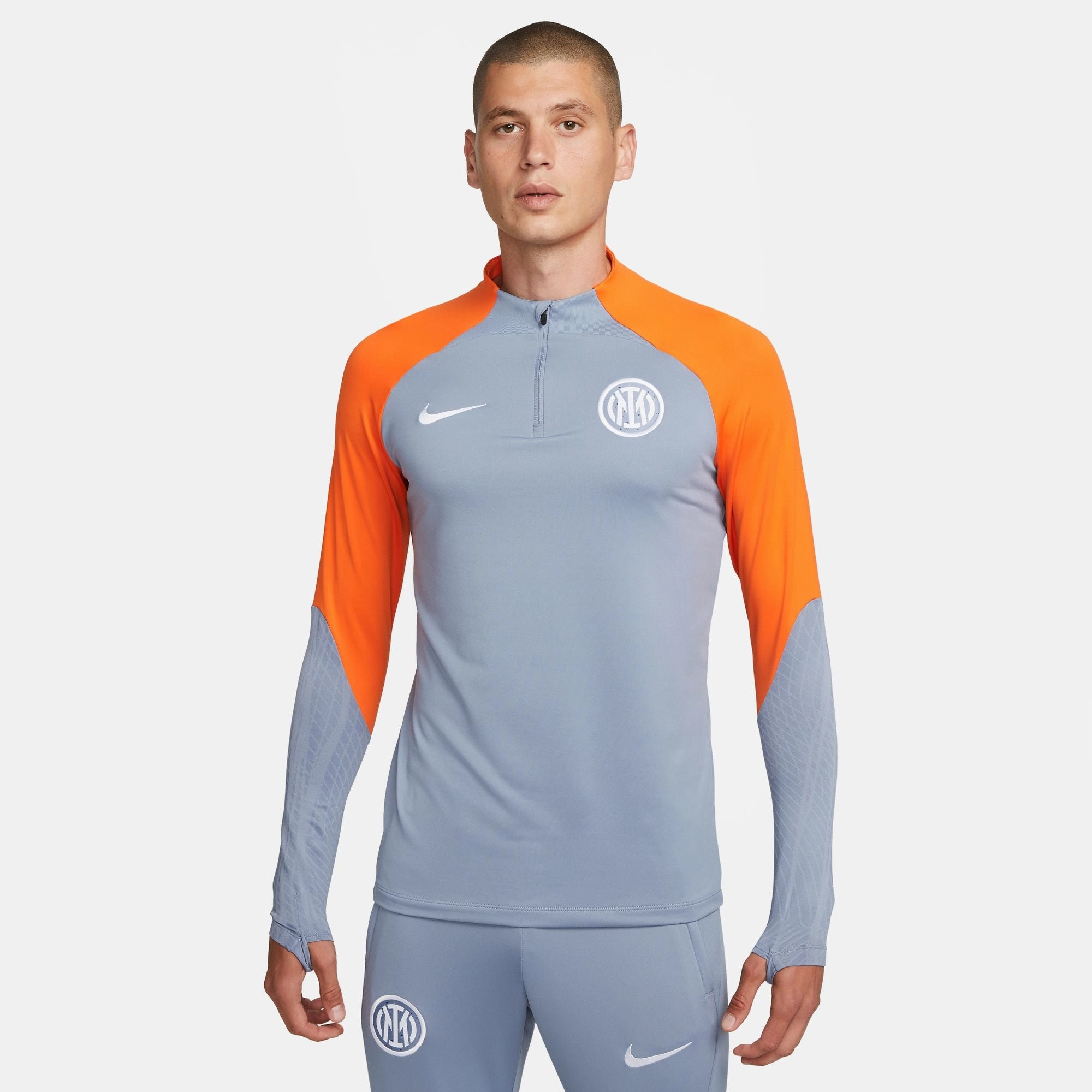 Haut d'entrainement Inter Milan - Gris/Orange