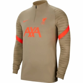 Haut d'entrainement Liverpool Strike 2021/2022 - Marron