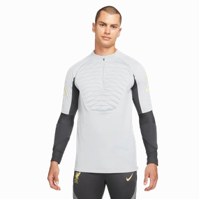 Haut d'entrainement Liverpool Strike 2022 - Gris/Jaune