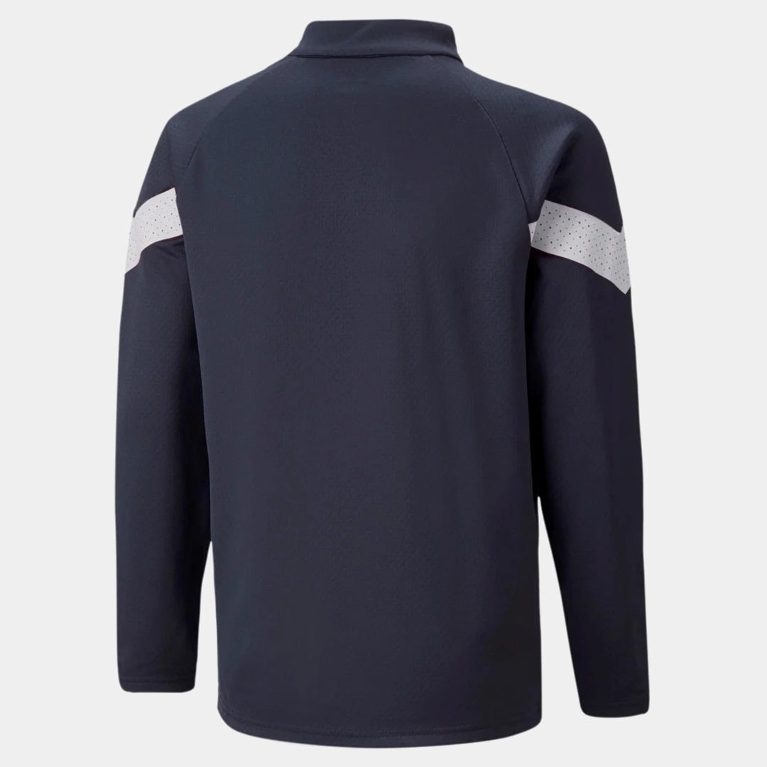 Haut d'entrainement OM Junior 2022/2023 - Gris/Blanc