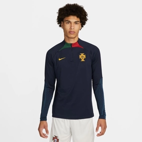 Haut d'entrainement Portugal Strike 2022 - Bleu/Doré