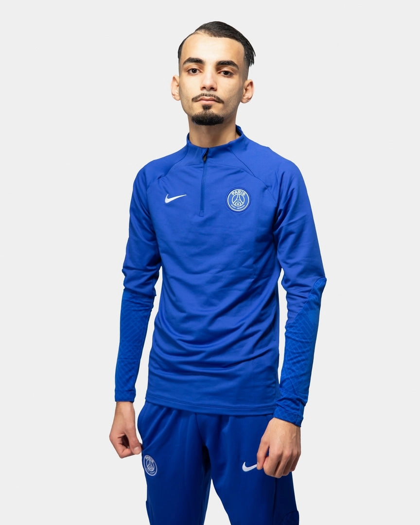 Haut d'entrainement PSG Strike 2022/2023 - Bleu/Blanc
