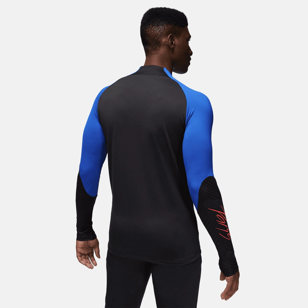 Haut d'entrainement PSG Strike 2022/2023 - Noir/Bleu/Rouge