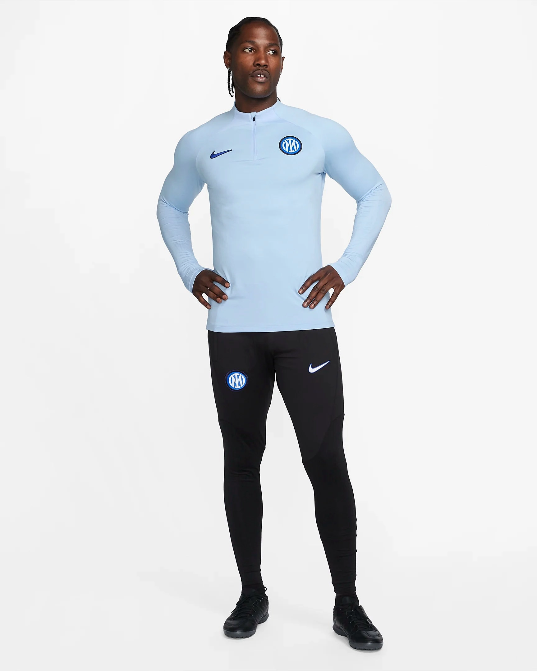 Haut d'entraînement Inter Milan - Bleu