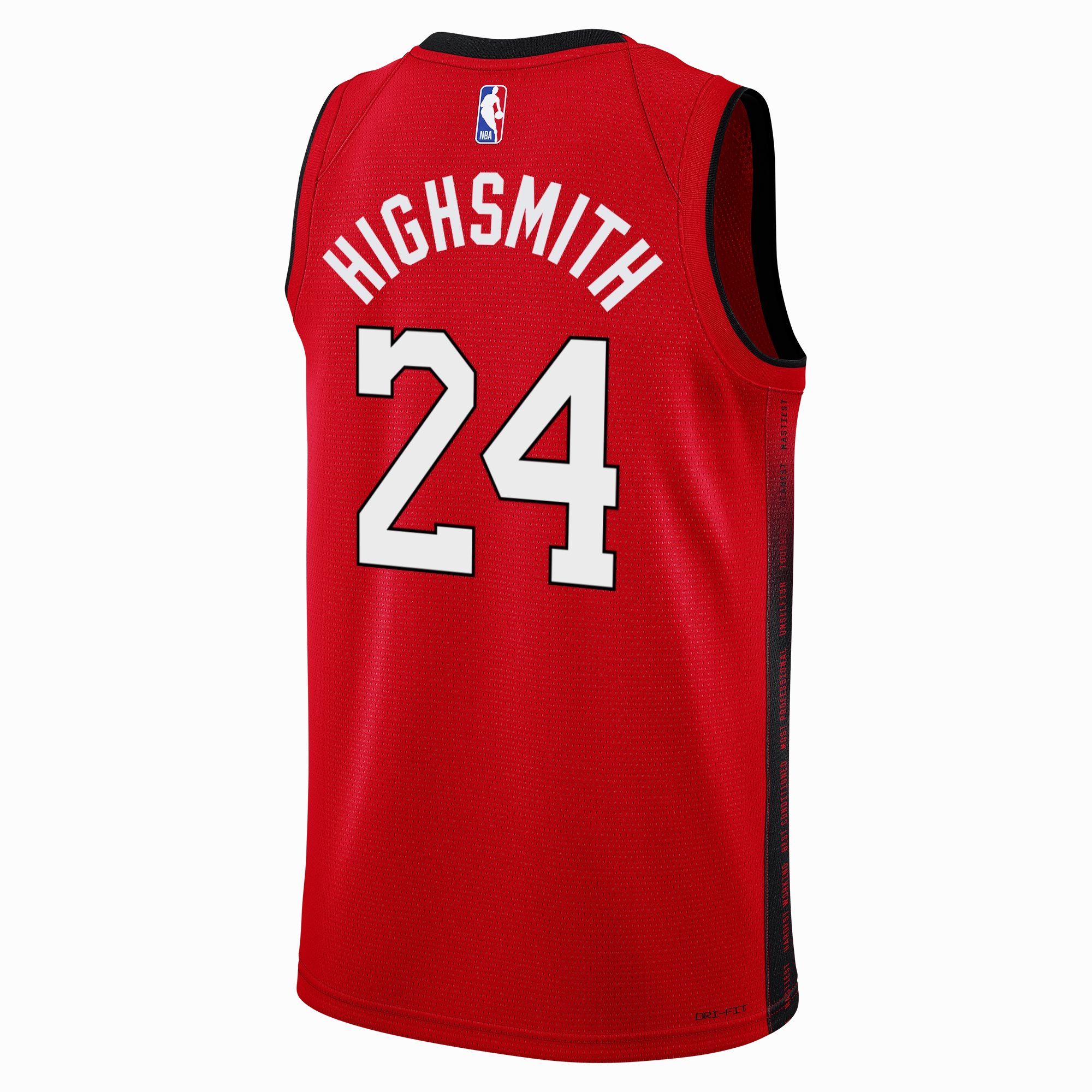 Haywood Highsmith Nike HEAT Culture: Blood Red Swingman Jersey