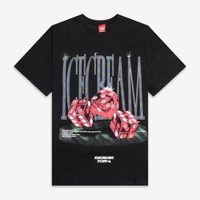 Icecream | FEAR OF A RICH PLANET S/S TEE { BLACK