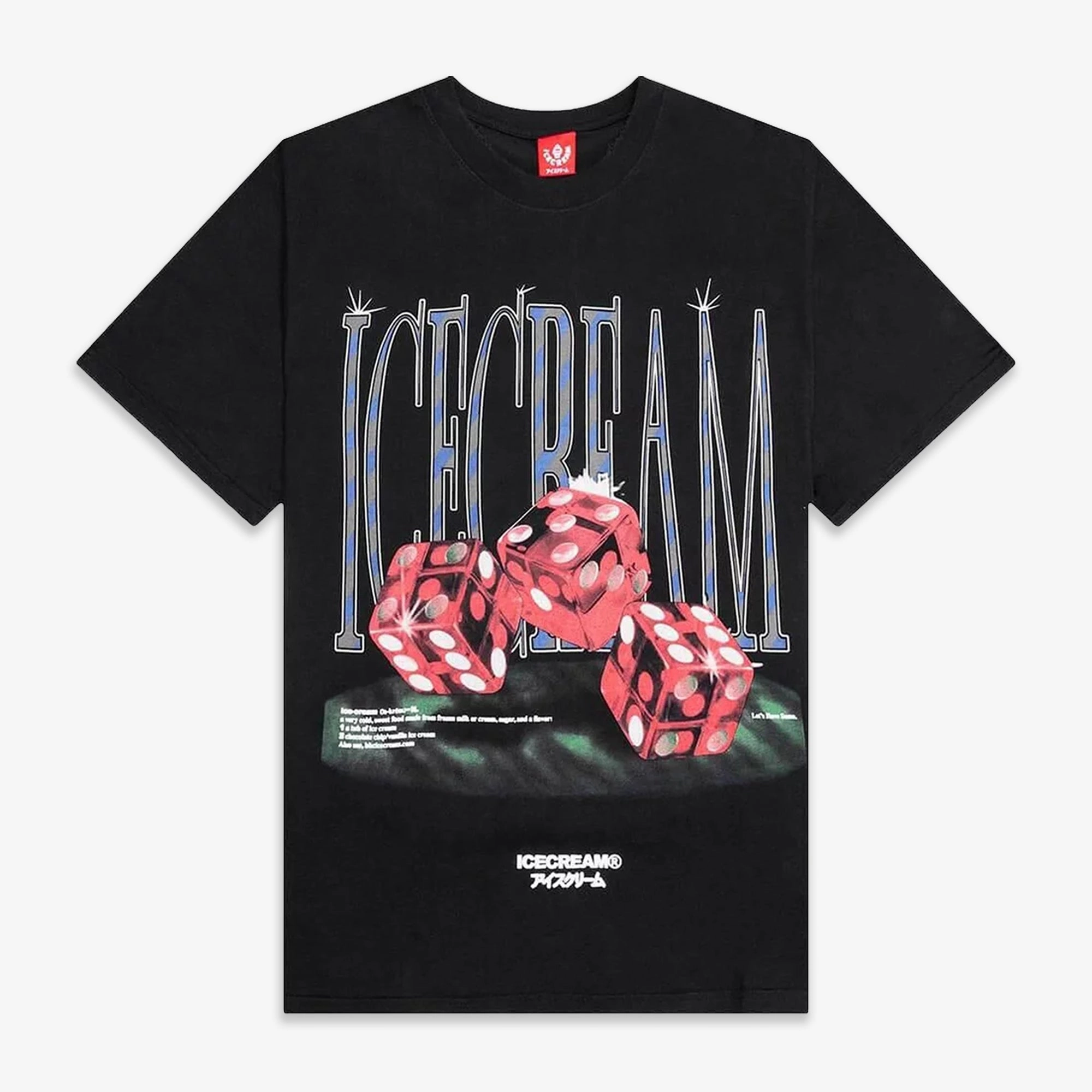Icecream | FEAR OF A RICH PLANET S/S TEE { BLACK