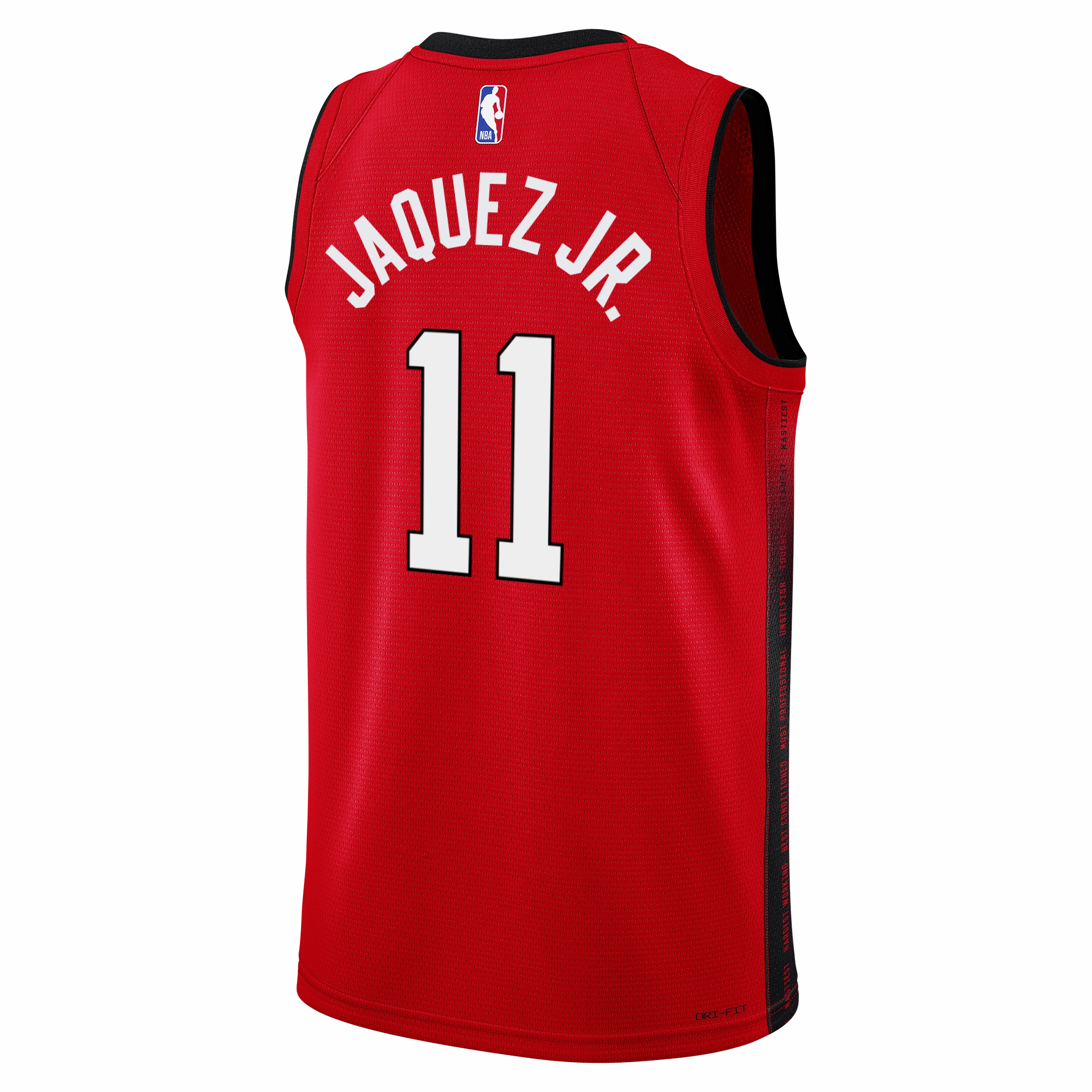 Jaime Jaquez Jr. Nike HEAT Culture: Blood Red Swingman Jersey