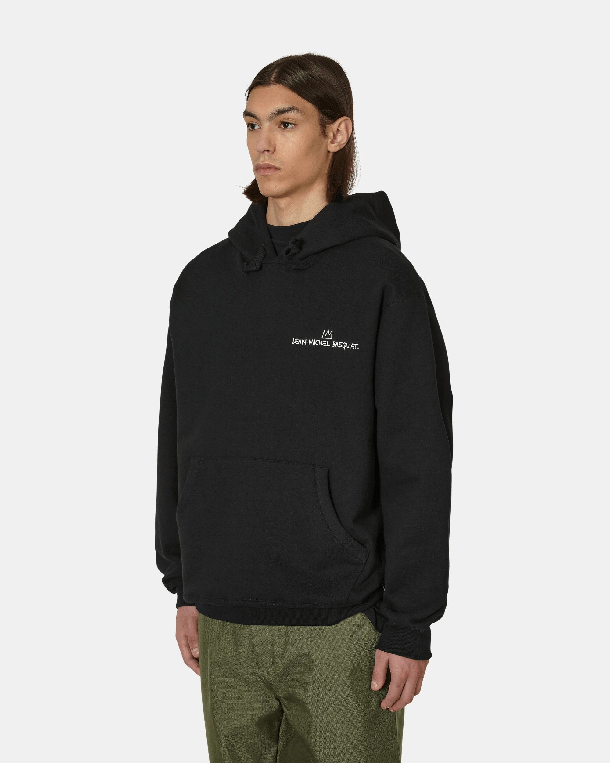 Jean-Michel Basquiat Heavy Weight Hooded Sweatshirt Black