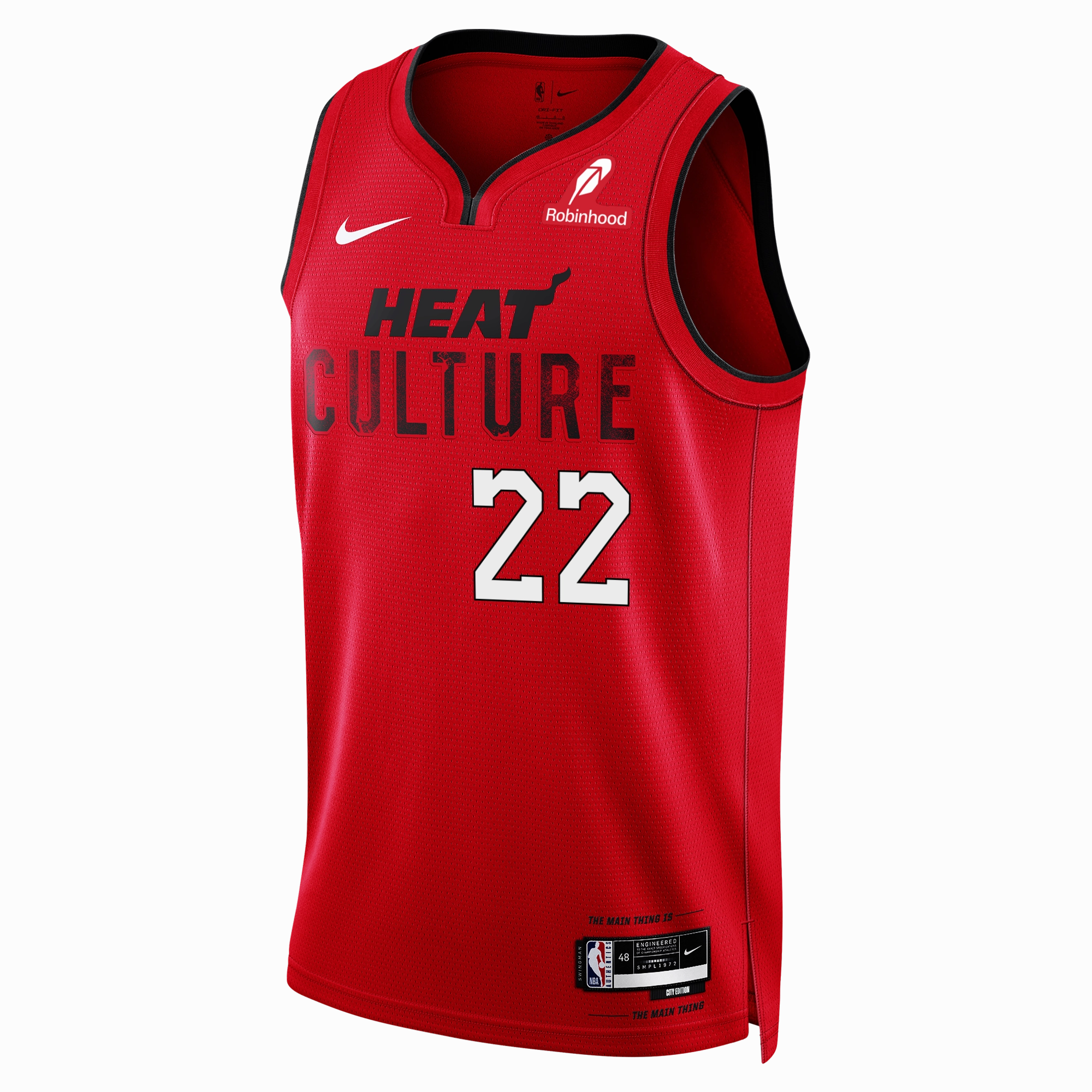 Jimmy Butler Nike HEAT Culture: Blood Red Youth Swingman Jersey