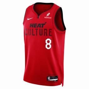 Josh Christopher Nike HEAT Culture: Blood Red Swingman Jersey
